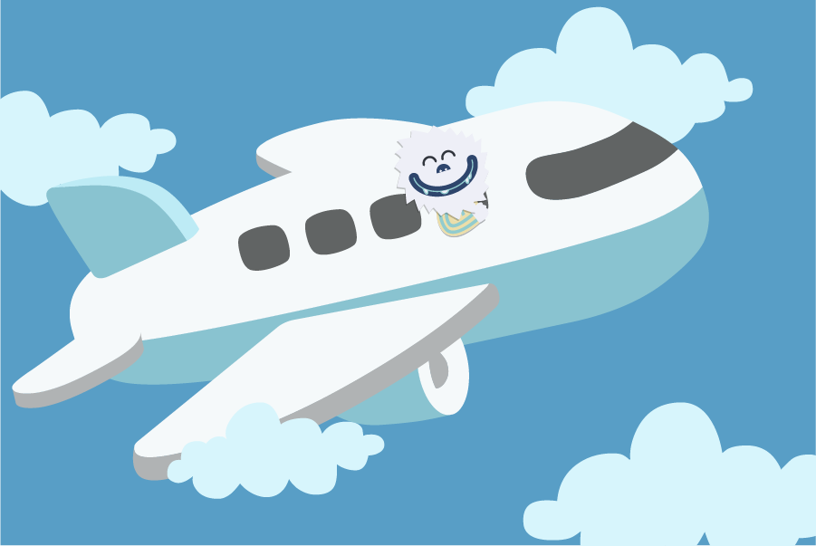 Yeti on Vacation:  Flying with CPAP