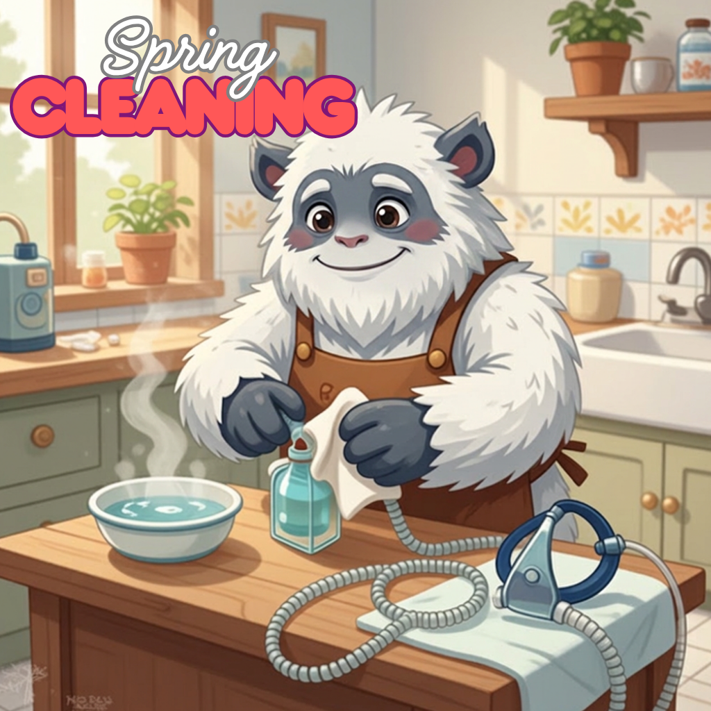 Spring Clean Your CPAP Machine