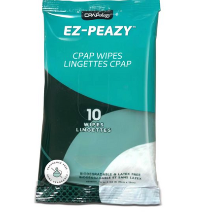 Ez-Peazy CPAP Wipes Unscented, Travel Pack (CY-K8610)